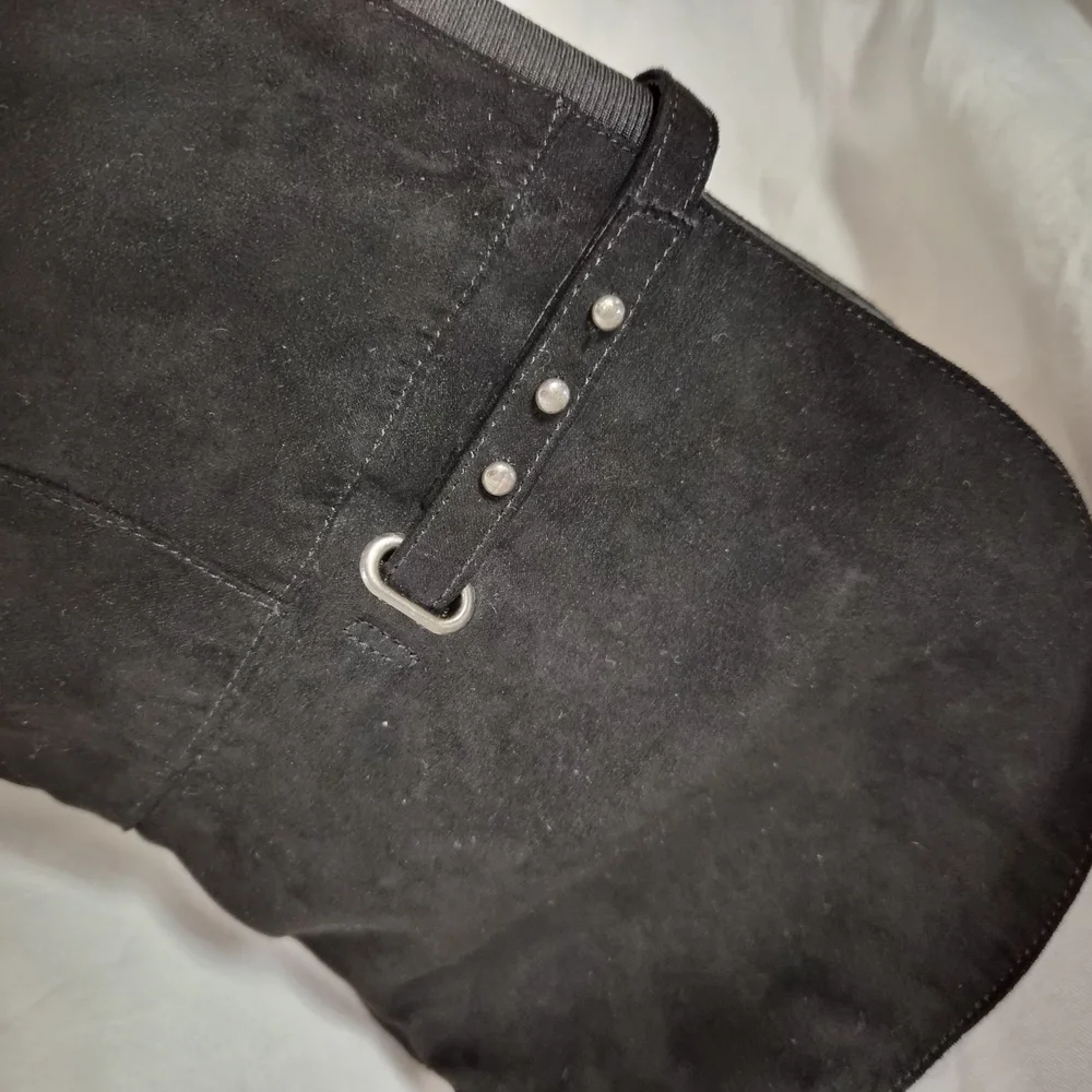 Madeline Black Over the Knee Boots